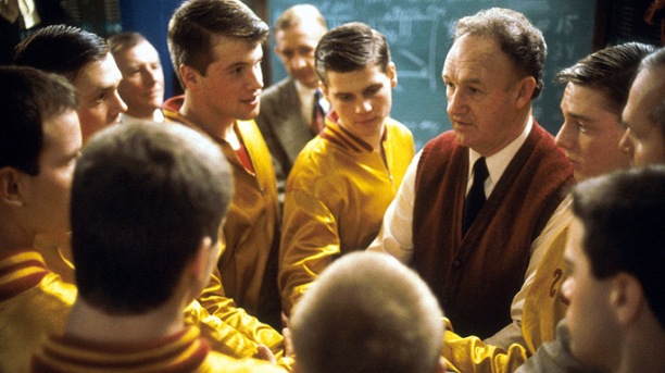 HOOSIERS TOP INSPIRATIONAL SPORTS MOVIES